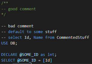 Single line comments break syntax highlighting · Issue #1253 ...