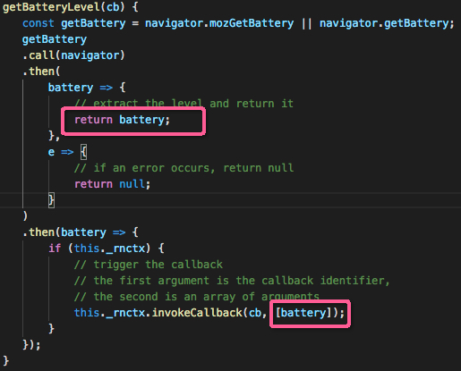 Why native mdoules doesn't seem to return some native objects(window ...