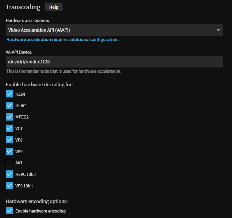 [Issue] hardware acceleration doesn't work on amdgpu while playing