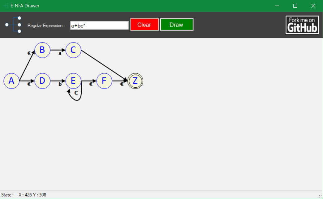 GitHub - onurryazici/FiniteStateMachineDrawer-Simple: Simulation of ...