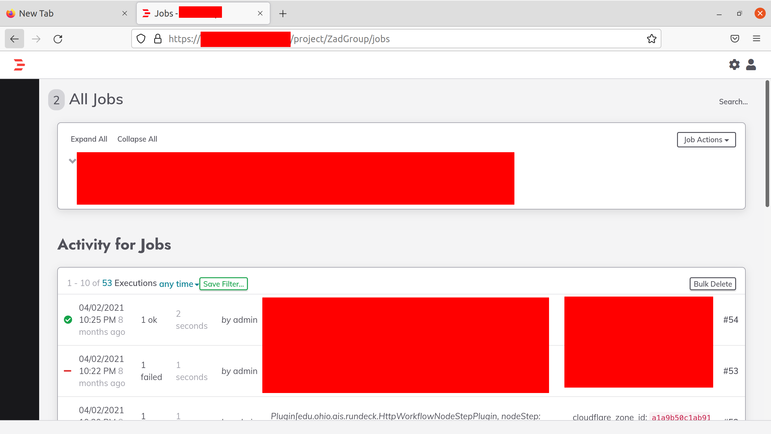 Navigation sidebar disappeared · Issue 7398 · rundeck/rundeck · GitHub