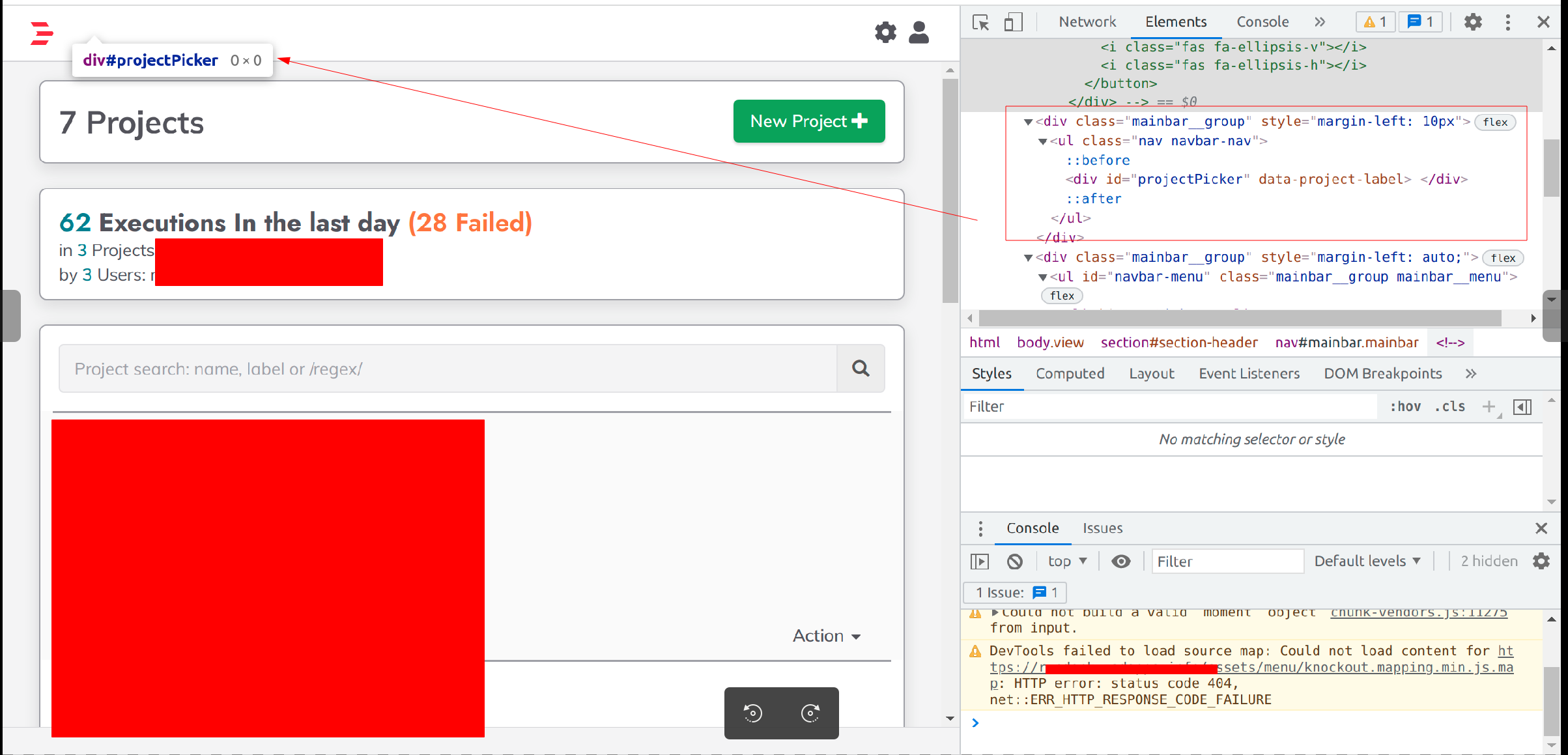 Navigation sidebar disappeared · Issue 7398 · rundeck/rundeck · GitHub