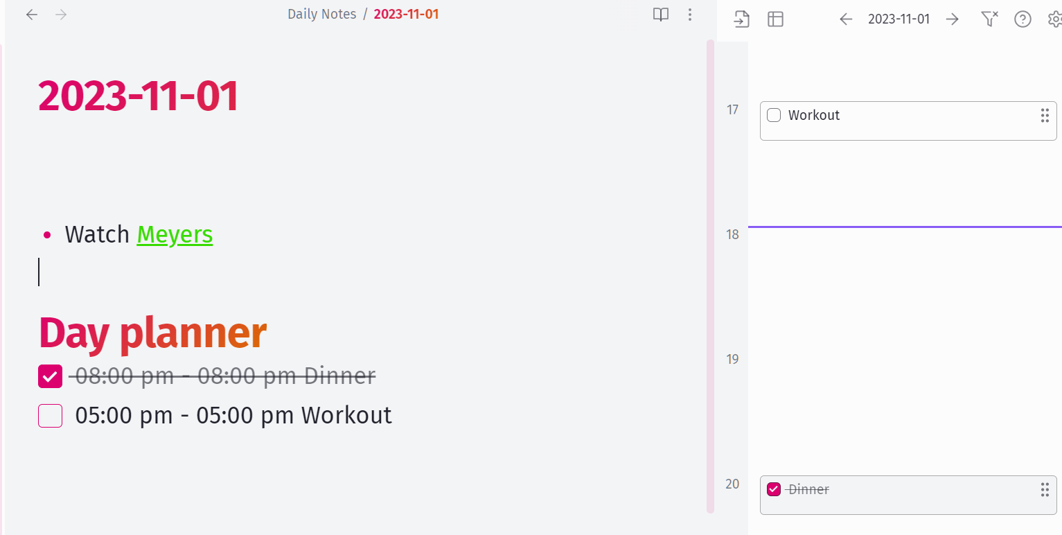Creating unwanted duplicate tasks in the Day Planner timeline panel