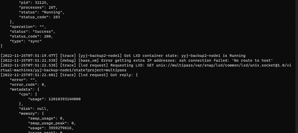 Why command 'multipass ls' so slow？ · Issue 2837 · canonical/multipass