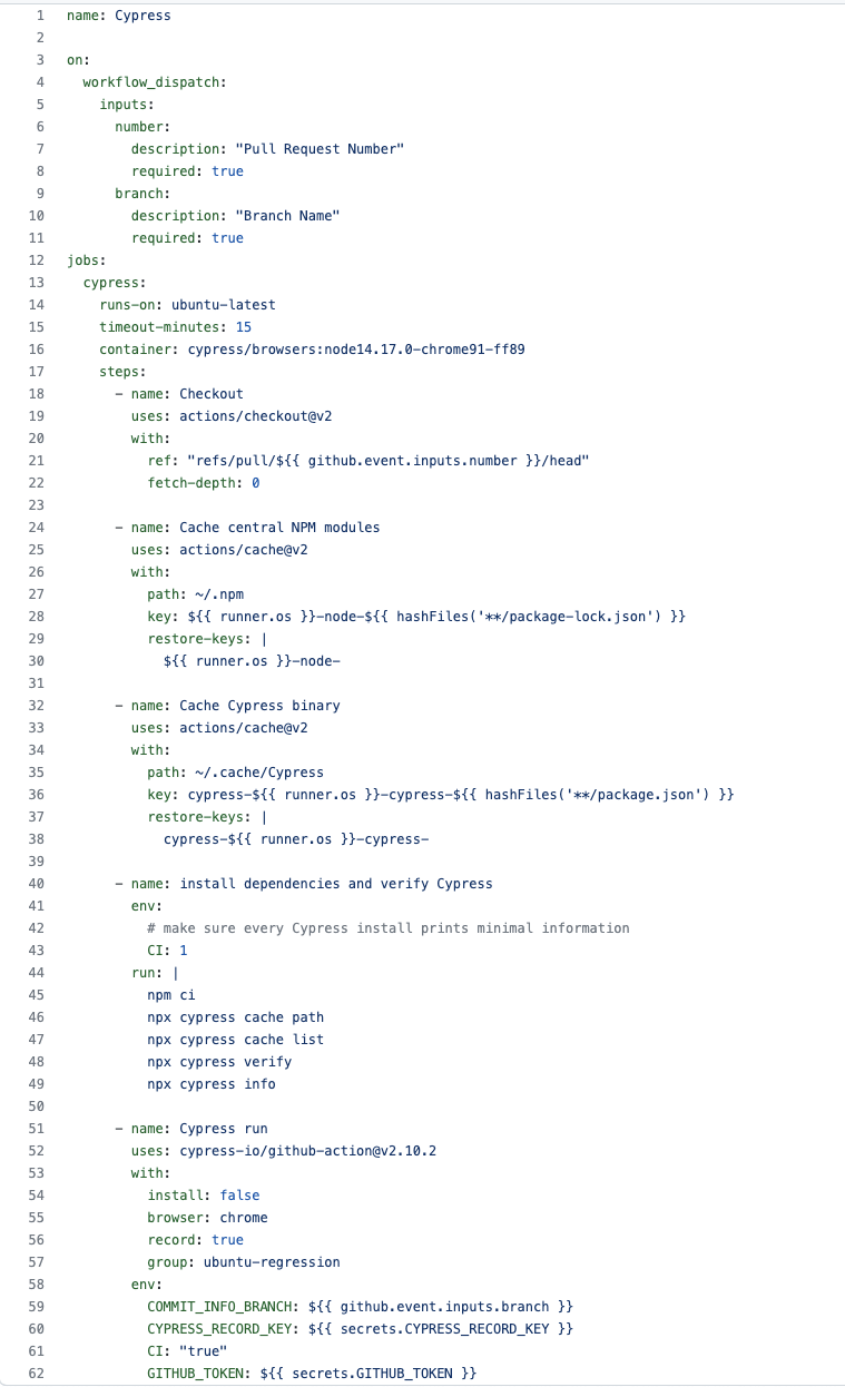 Add environment variable to pass PR number to Dashboard from Github Action · Issue 18046