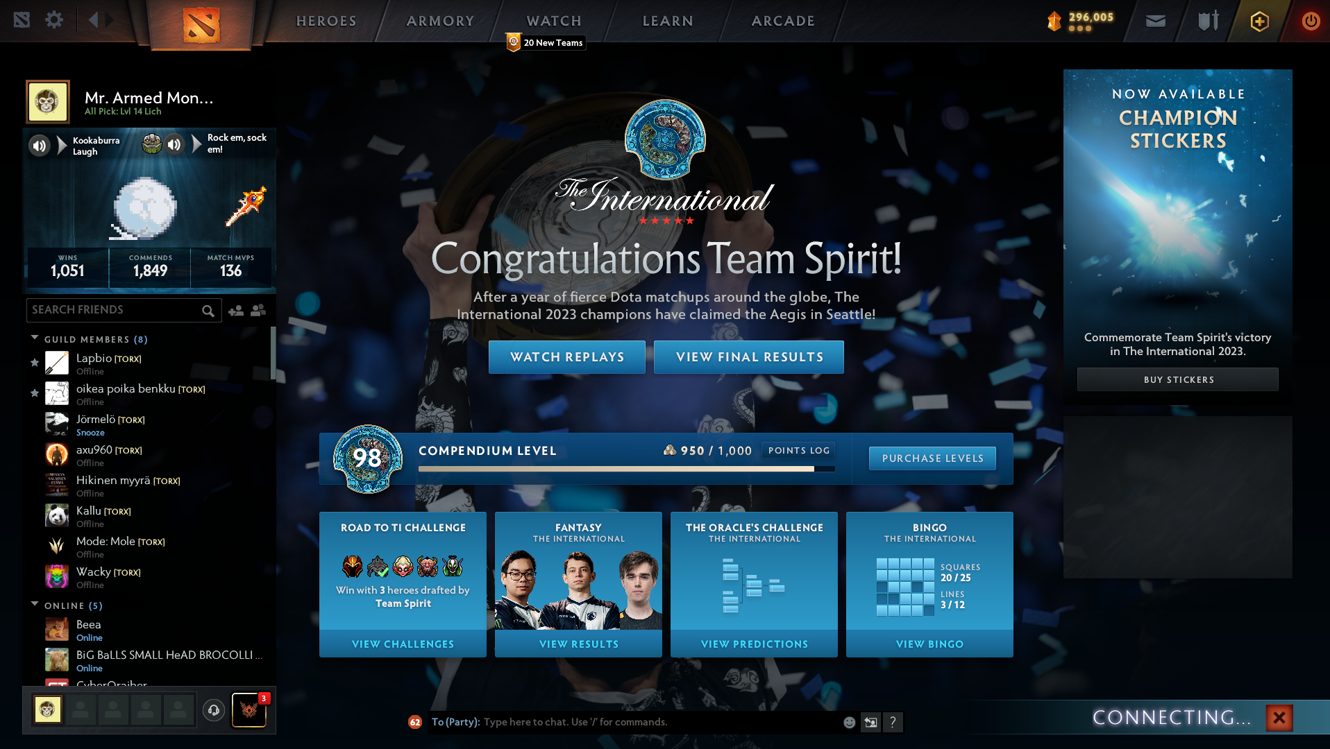 Connecting To A Dota Game Issue 13242 Valvesoftware Dota2 Gameplay