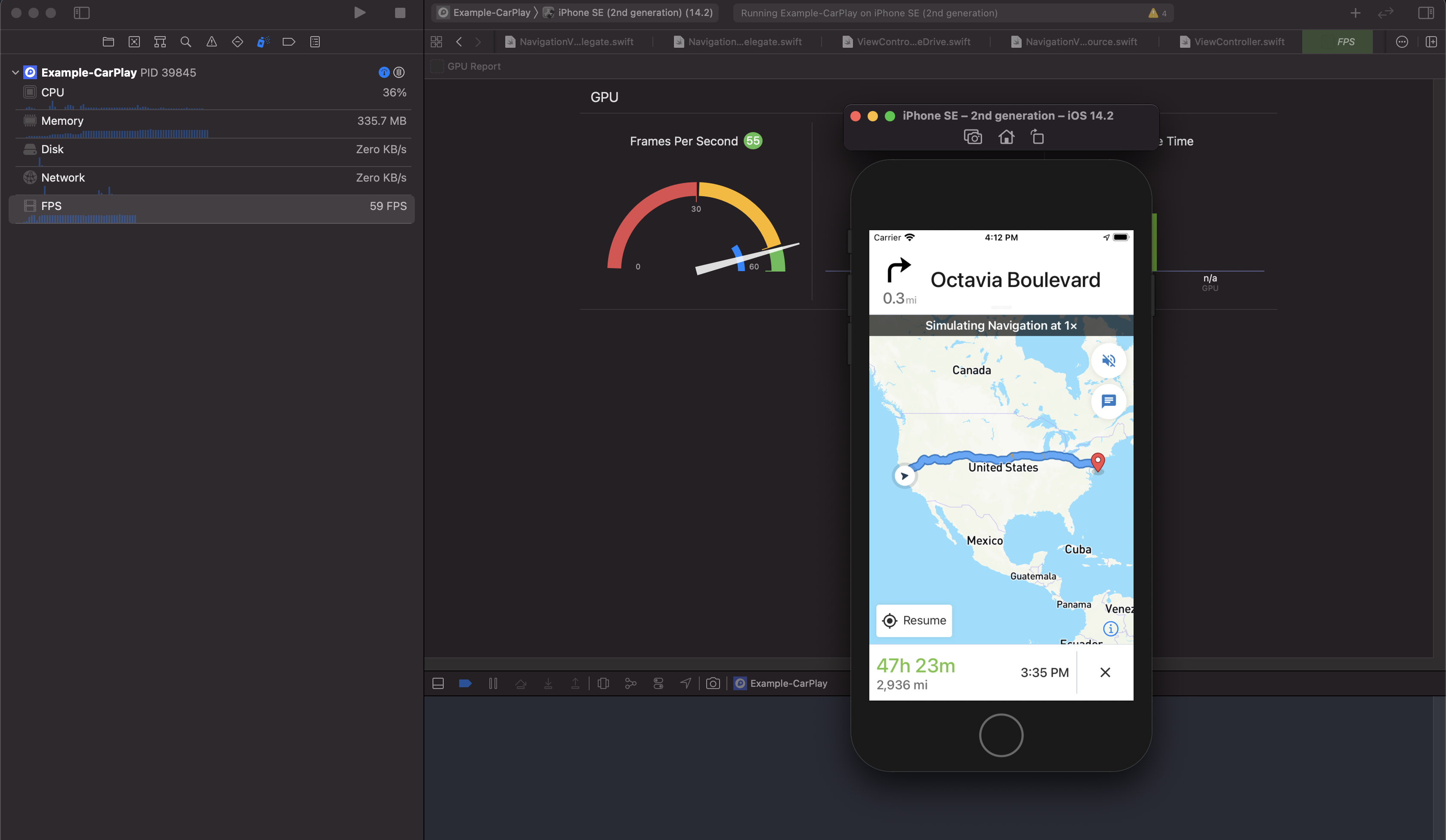 Poor performance when navigating on long routes. · Issue #2939 · mapbox ...