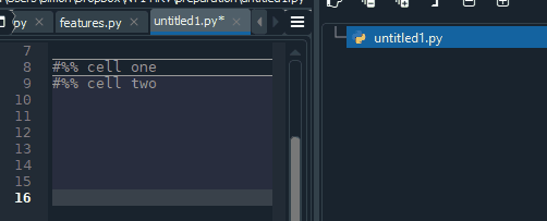 not recognized in outline as cell separator · Issue #14360 · spyder-ide ...