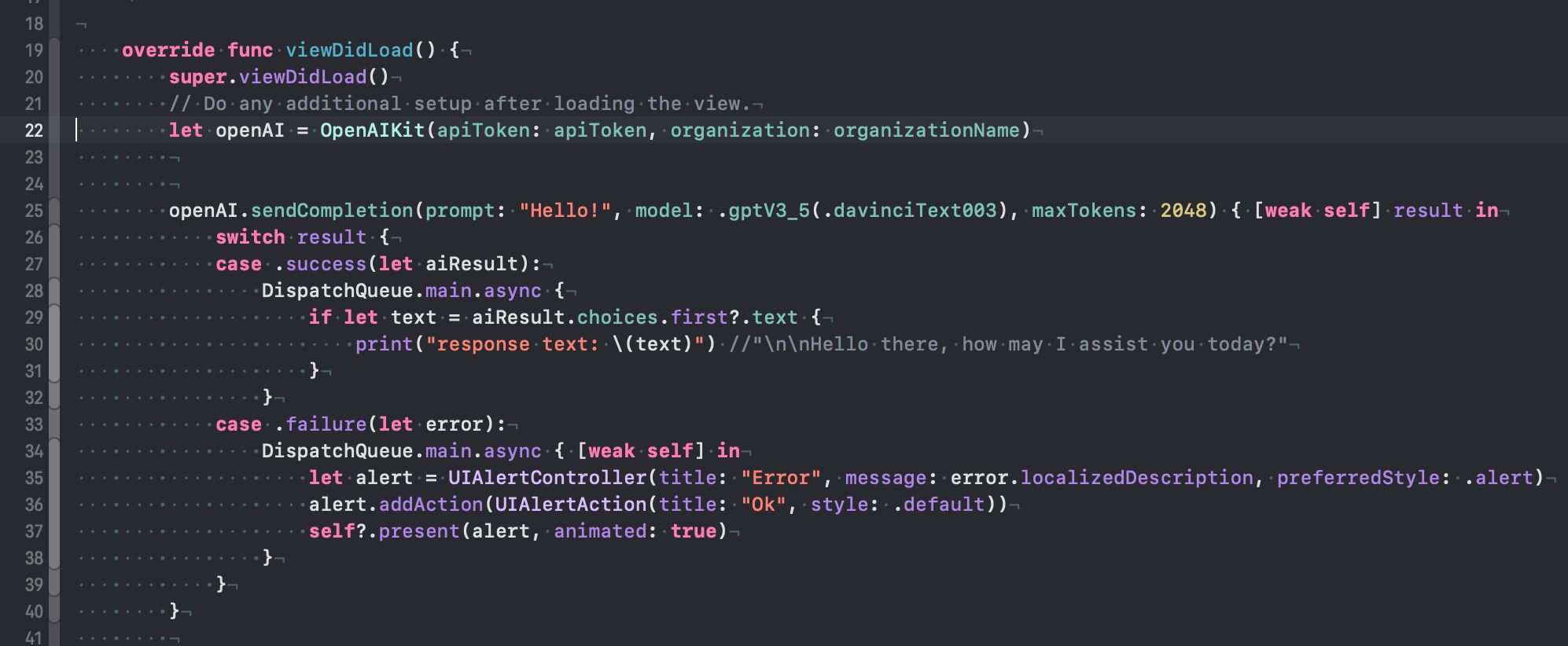 Hi! I am trying your new OpenAI API and I found a problem that the Api ...