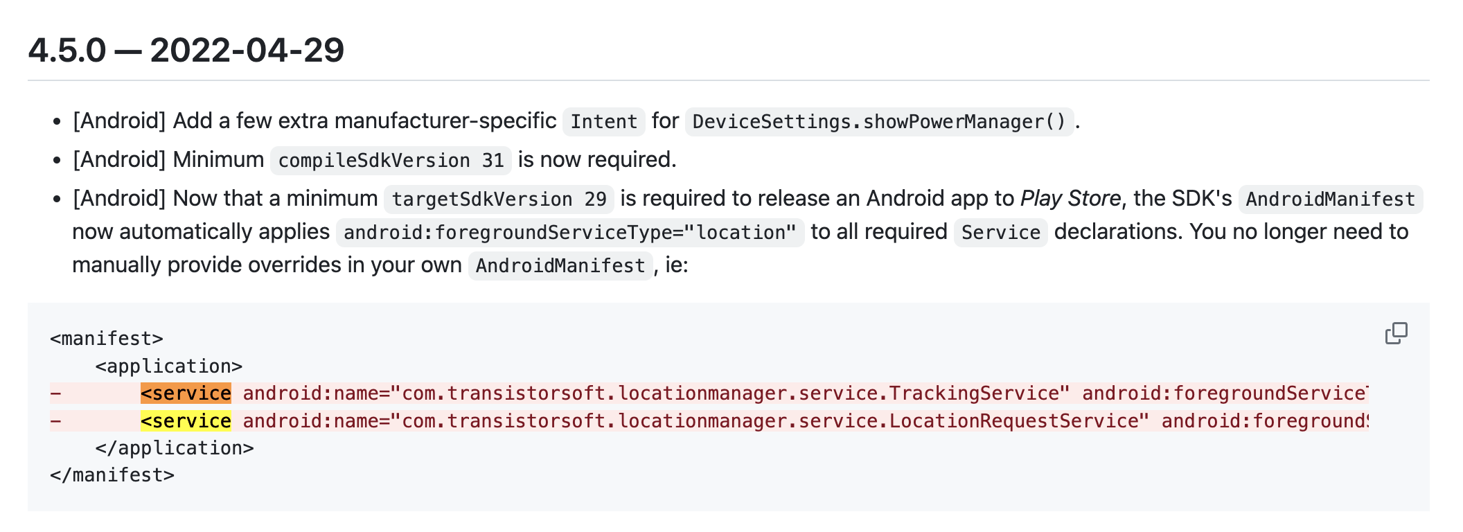 android crash after update to api level 34 · Issue 1101