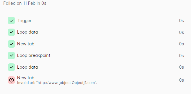 How to loop the Numbers · Issue #327 · AutomaApp/automa · GitHub