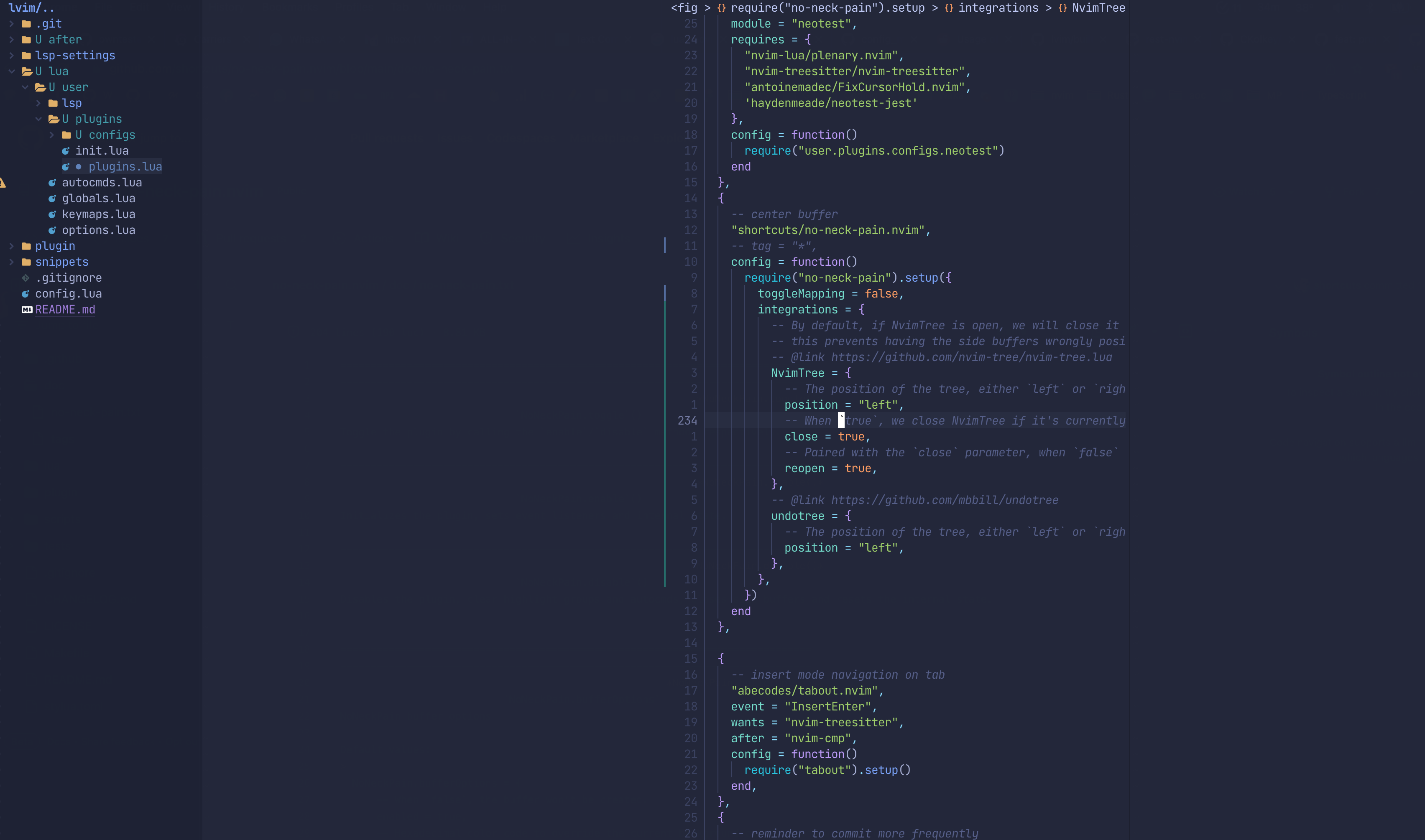 [feat] Hide nvim-tree window when opening · Issue #133 · shortcuts/no ...