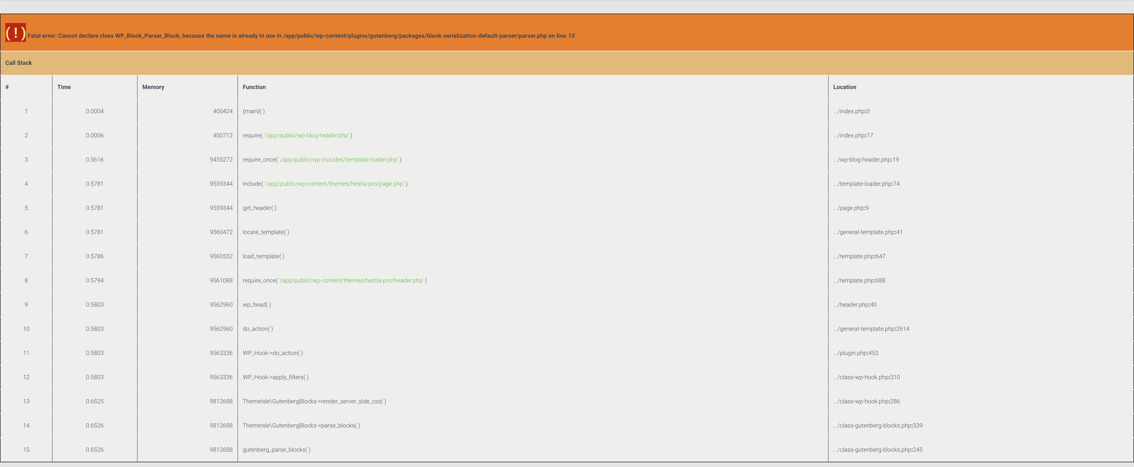 Fatal error when Gutenberg plugin is installed · Issue #24 · Codeinwp ...