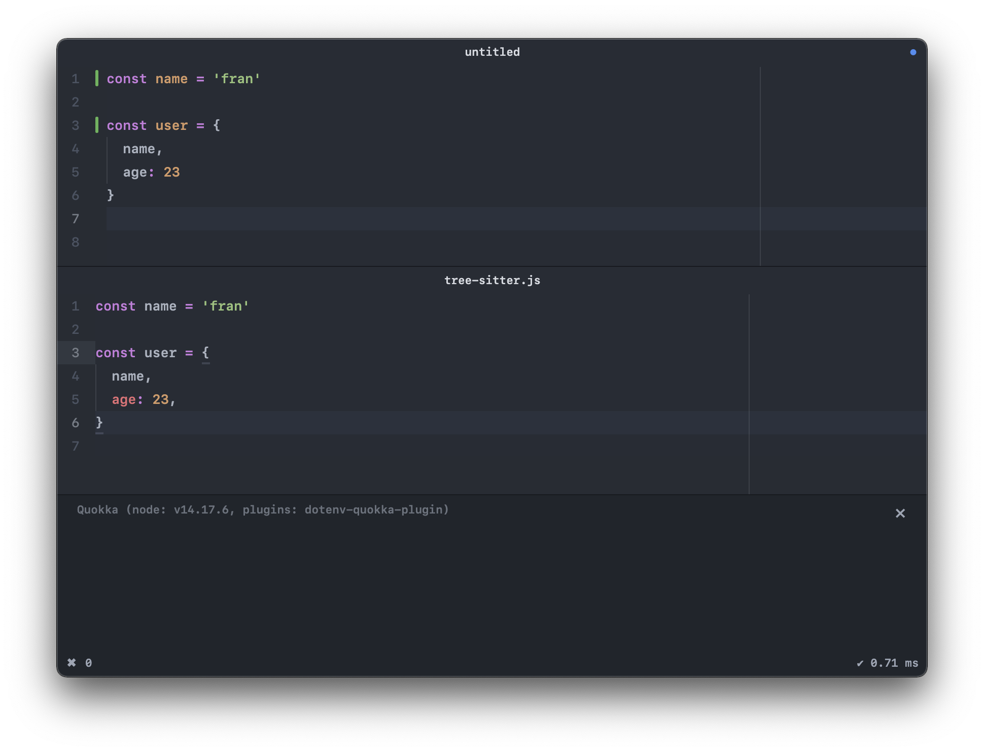 Atom "Create Javascript File" Treesitter Grammar · Issue 680