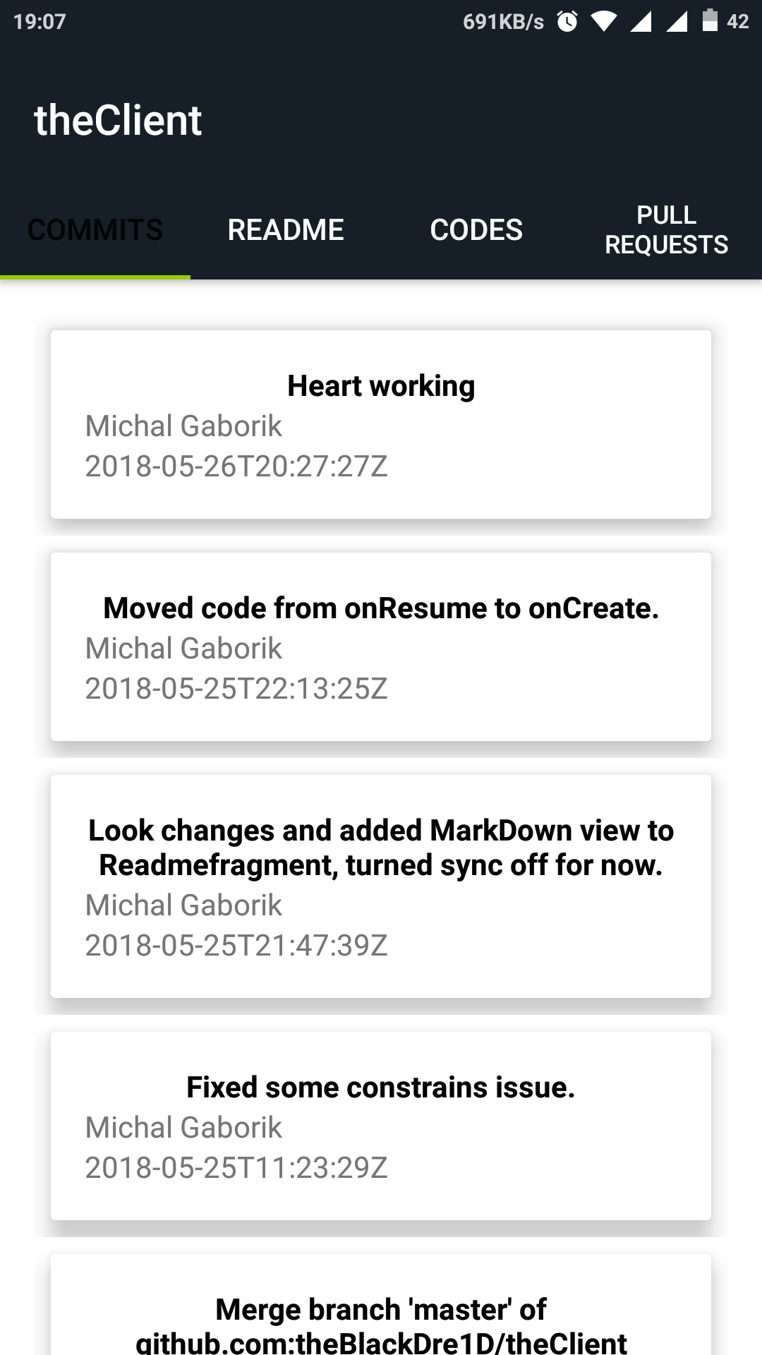GitHub - theBlackDre1D/theClient: New open source GitHub client for ...