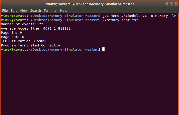 Github 97joseph Memorysimulator Data Arrays