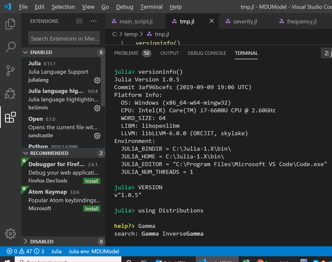 ctrl click on link does not work properly · Issue #1004 · julia-vscode ...
