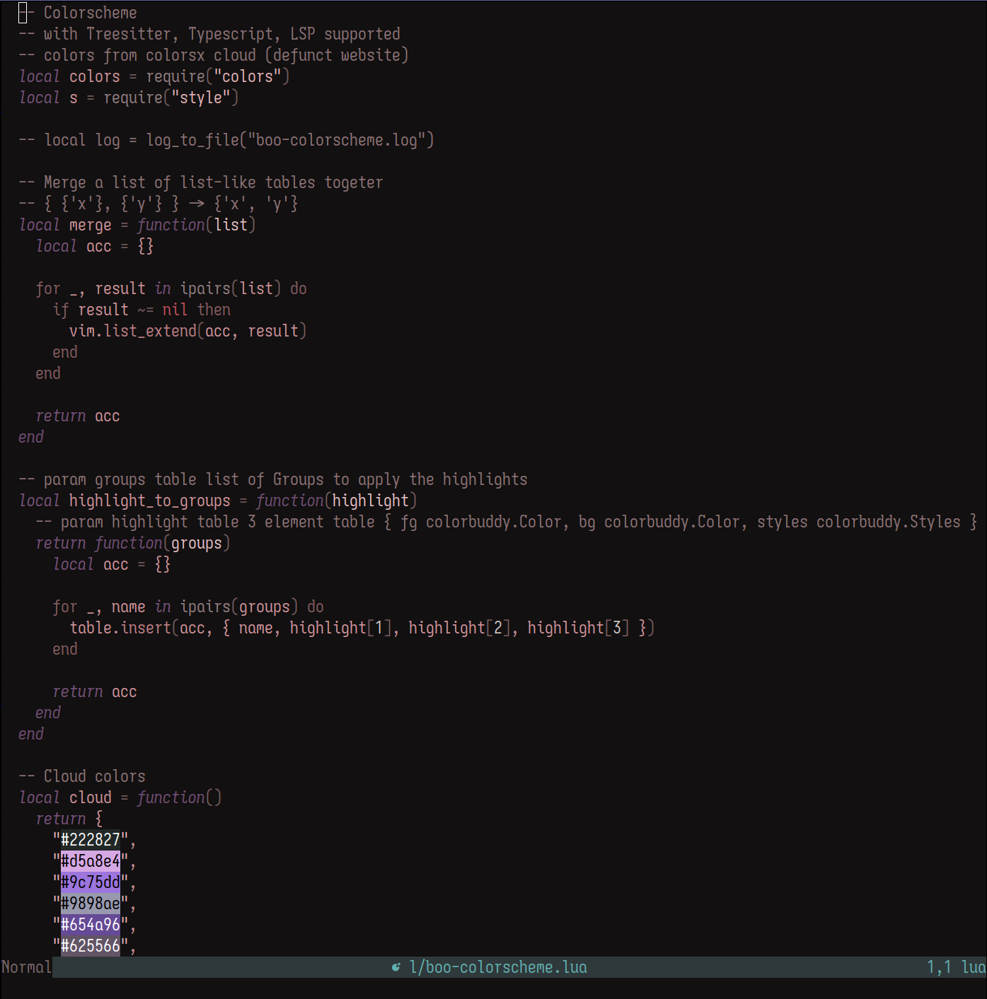 Screenshot of the source code showing crimson_moonlight