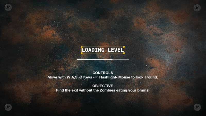 For each demo game, add controls and objectives to the loading screens ...