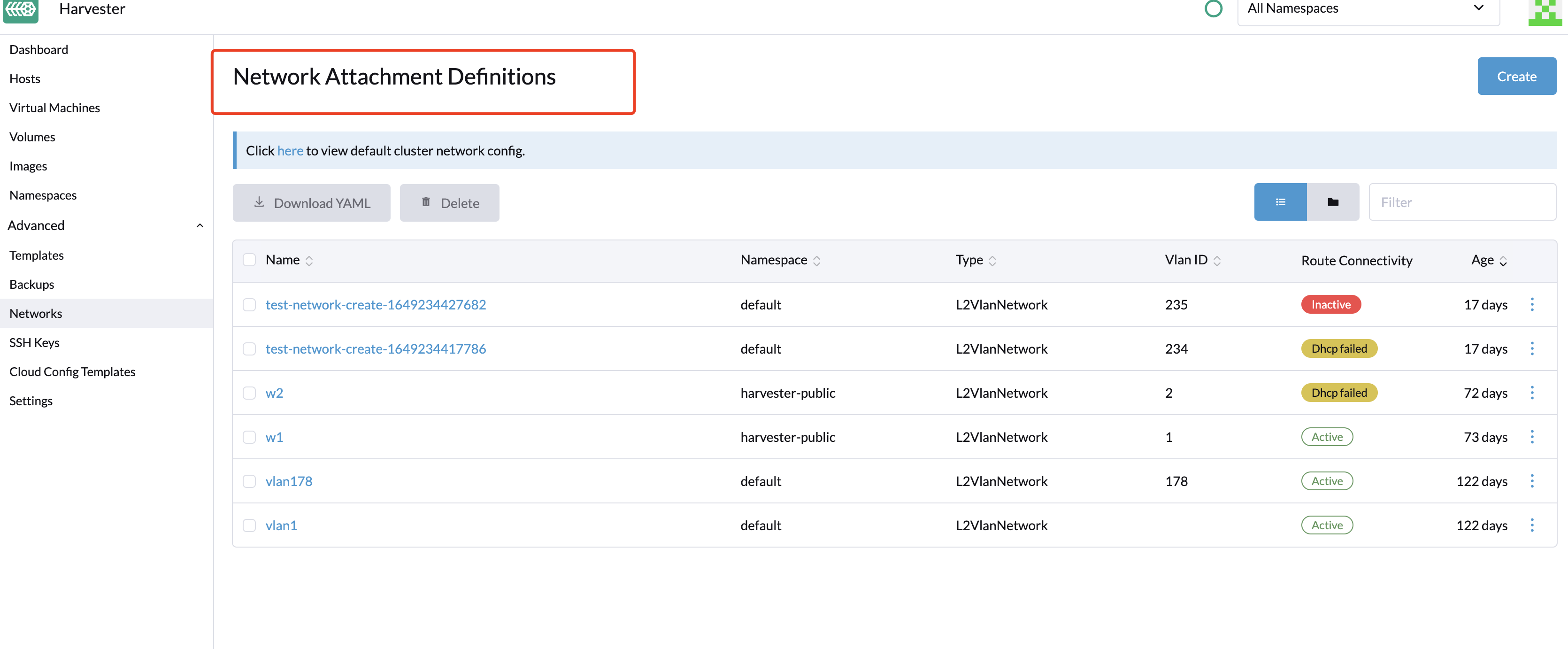 [BUG]Harvester Network label polish · Issue 2181 · harvester/harvester