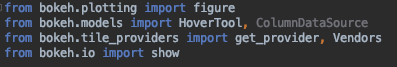 [BUG] bokeh.tile_providers is an unknown_location in Pycharm · Issue ...