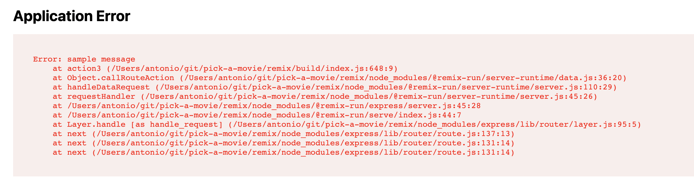 Error 218 Server Error messages: show more useful info? · Issue #218 · remix-run ...