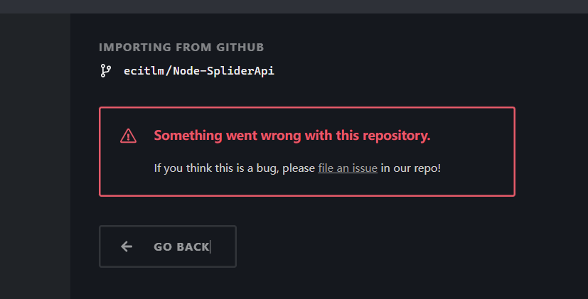 Something went wrong with this repository. · Issue #1866 · stackblitz ...