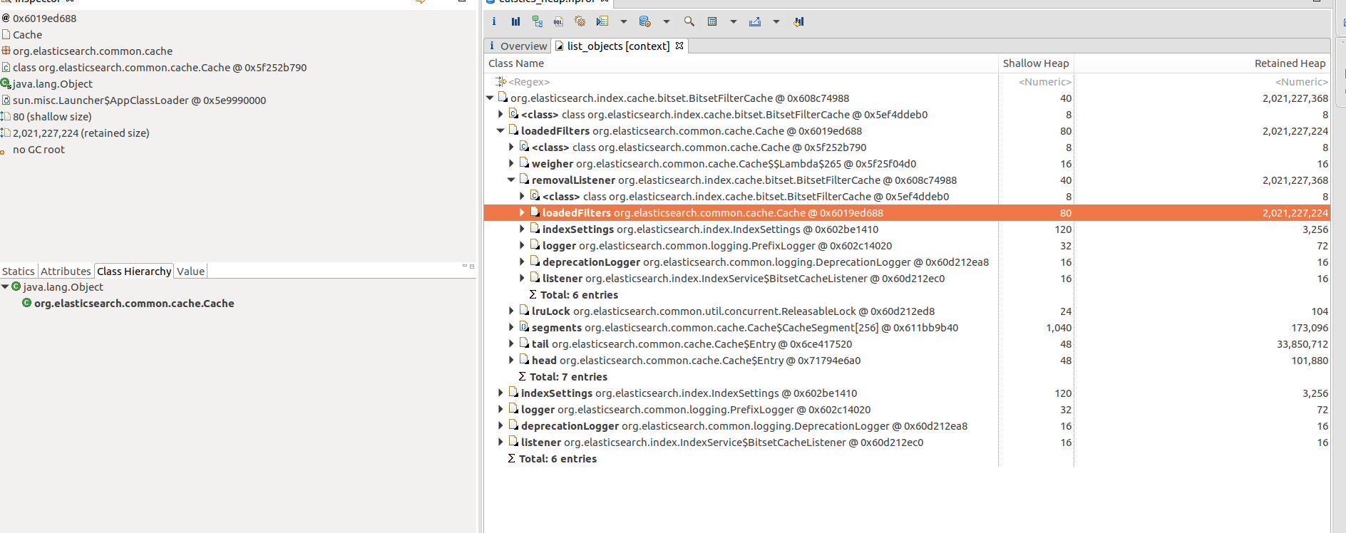 Ability to limit the bitset filter cache size · Issue 28857 · elastic