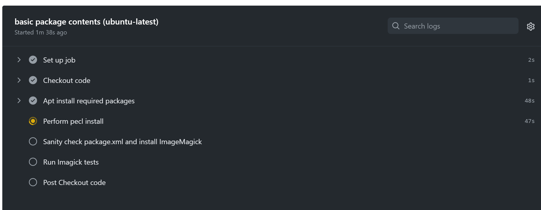No logging output and job 'stalling' when command line tool asks for