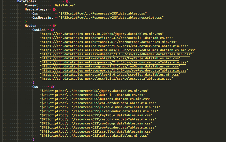 Offline Mode · Issue #115 · EvotecIT/PSWriteHTML · GitHub
