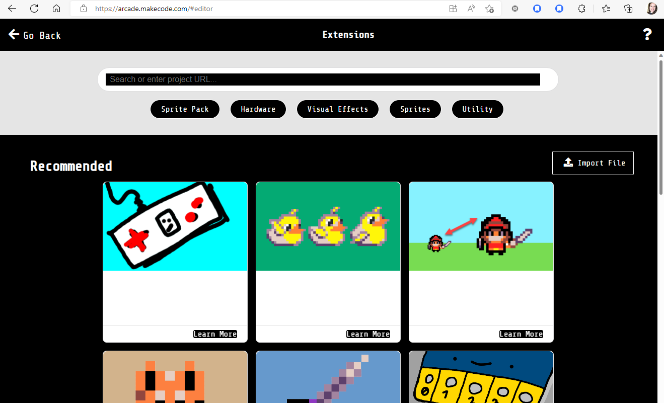 Beta extensions page has low contrast · Issue #5213 · microsoft/pxt ...