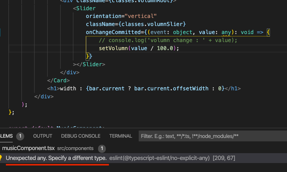 the param type of Slide's callback function · Issue