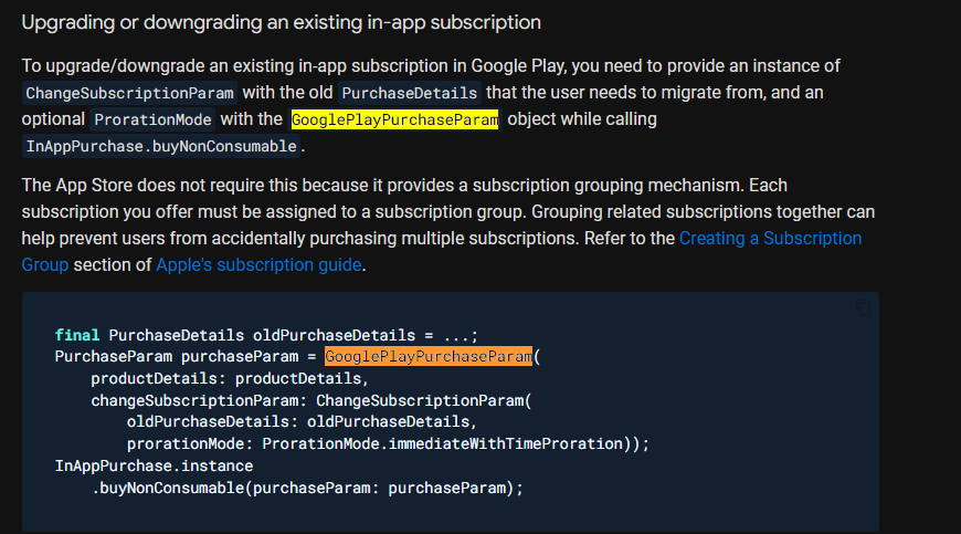 [in_app_purchase] GooglePlayPurchaseParam missing in context · Issue ...