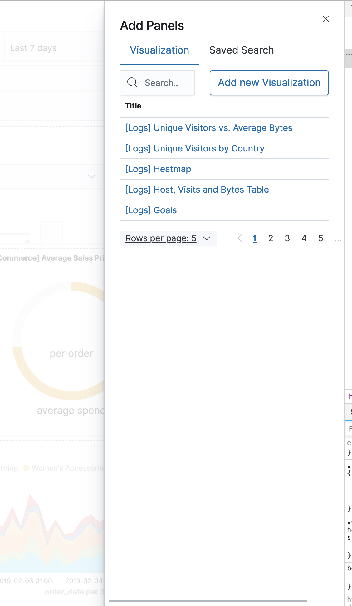 Table pagination sometimes overflows add panels flyout · Issue #30356 ...