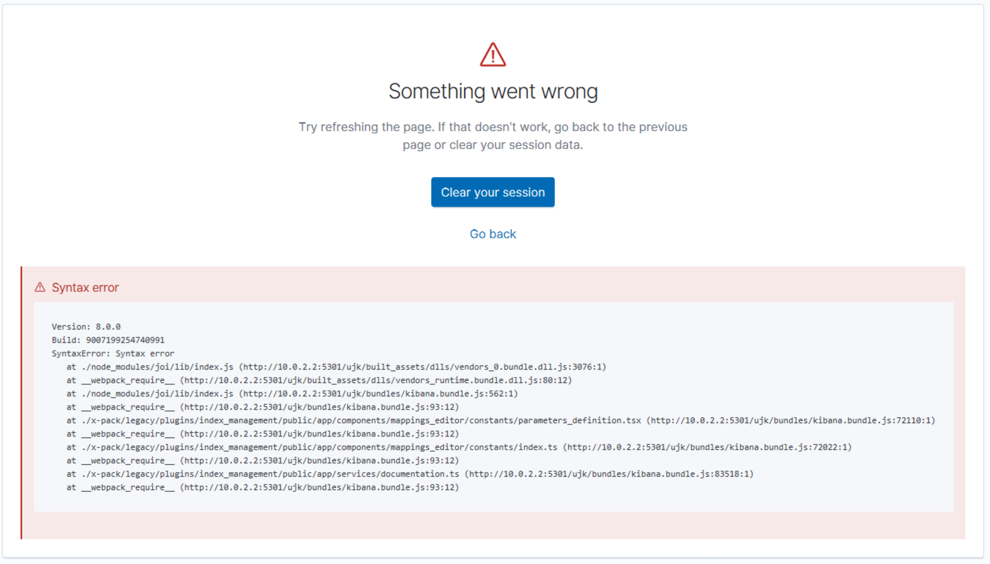 Kibana not loading in IE11 · Issue #54888 · elastic/kibana · GitHub