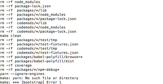 [Bug] Babel does not get built · Issue #7735 · babel/babel · GitHub