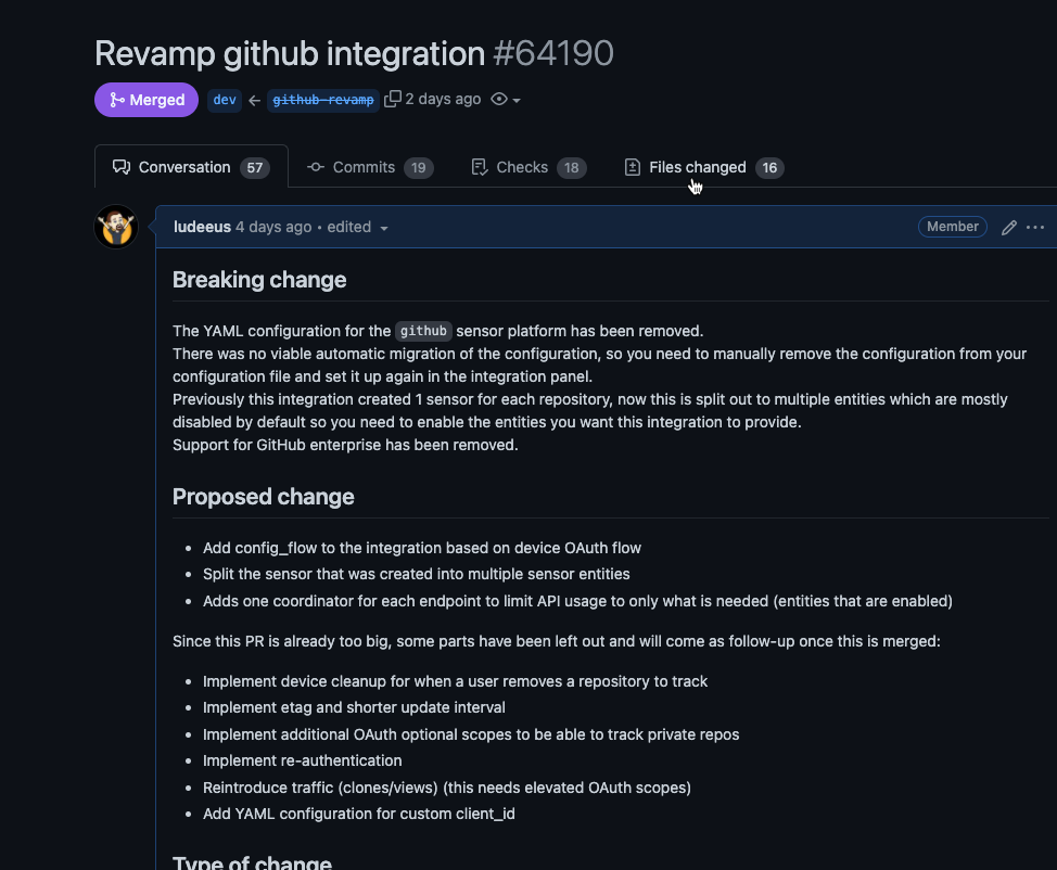 New Github integration doesnt import yaml repositories · Issue #64547 ...