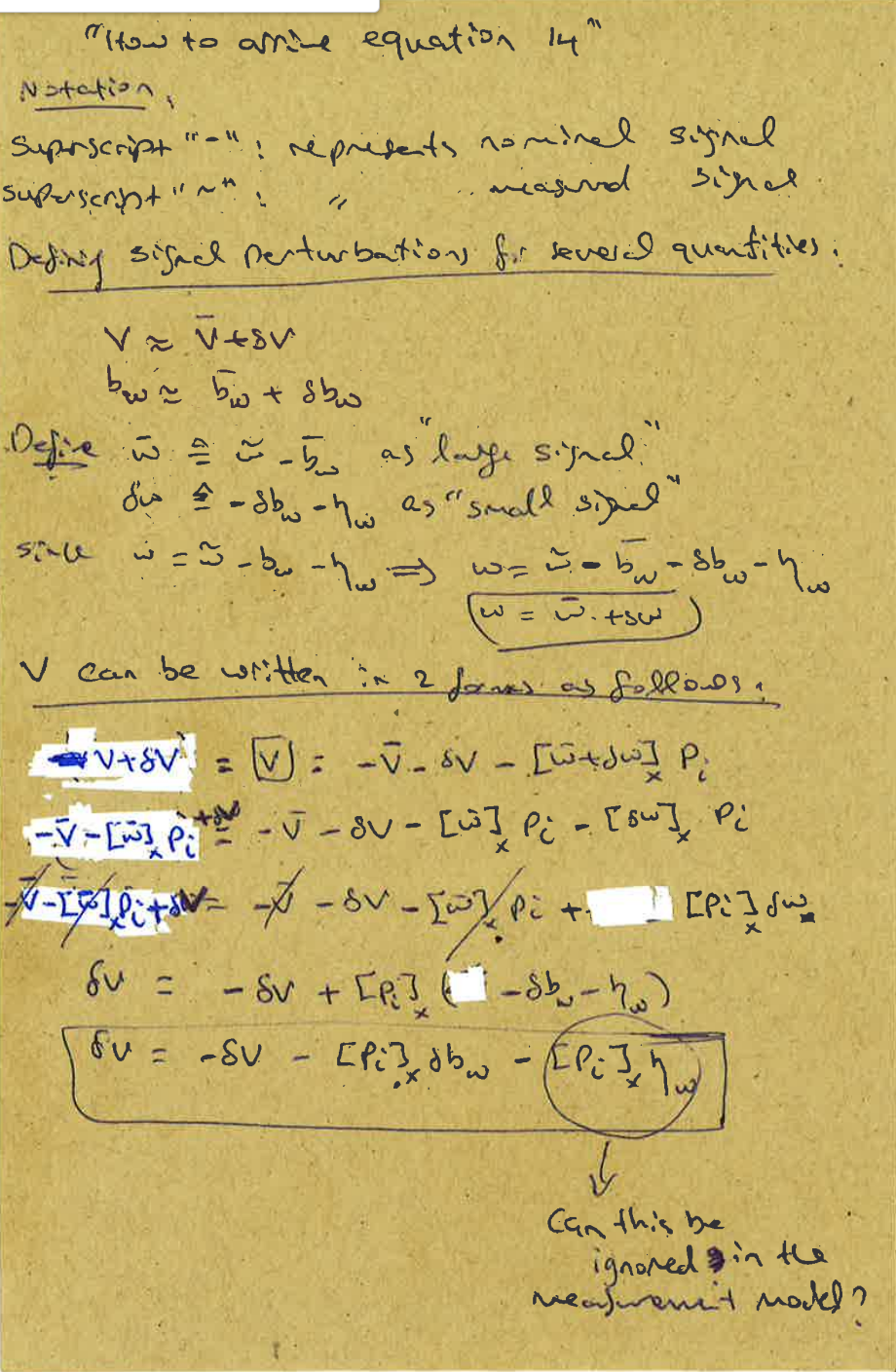 Decide for the mathematical notation and add the technical report of