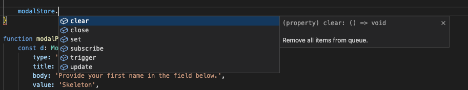 Add better Typescript support for modals · Issue #600 · skeletonlabs ...