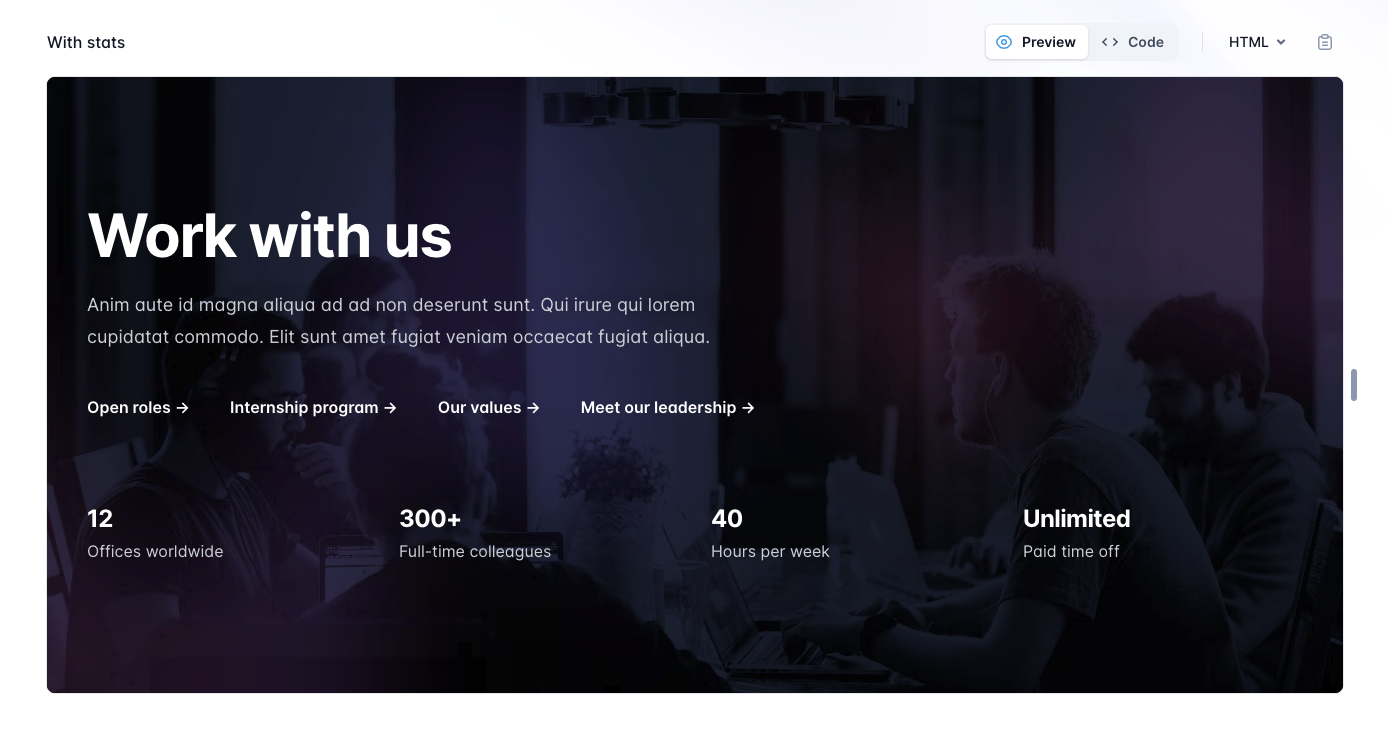 Feature Preview Component · Issue #1031 · skeletonlabs/skeleton · GitHub