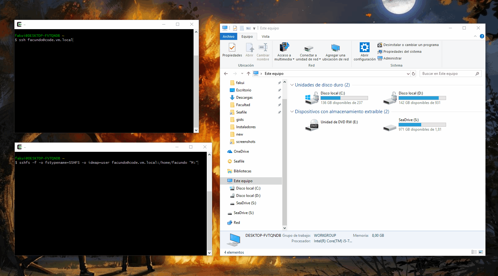 Use existing cygwin environment · Issue #33 · winfsp/sshfs-win · GitHub