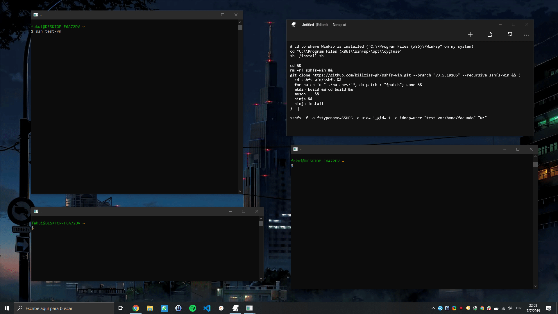 Use existing cygwin environment · Issue #33 · winfsp/sshfs-win · GitHub