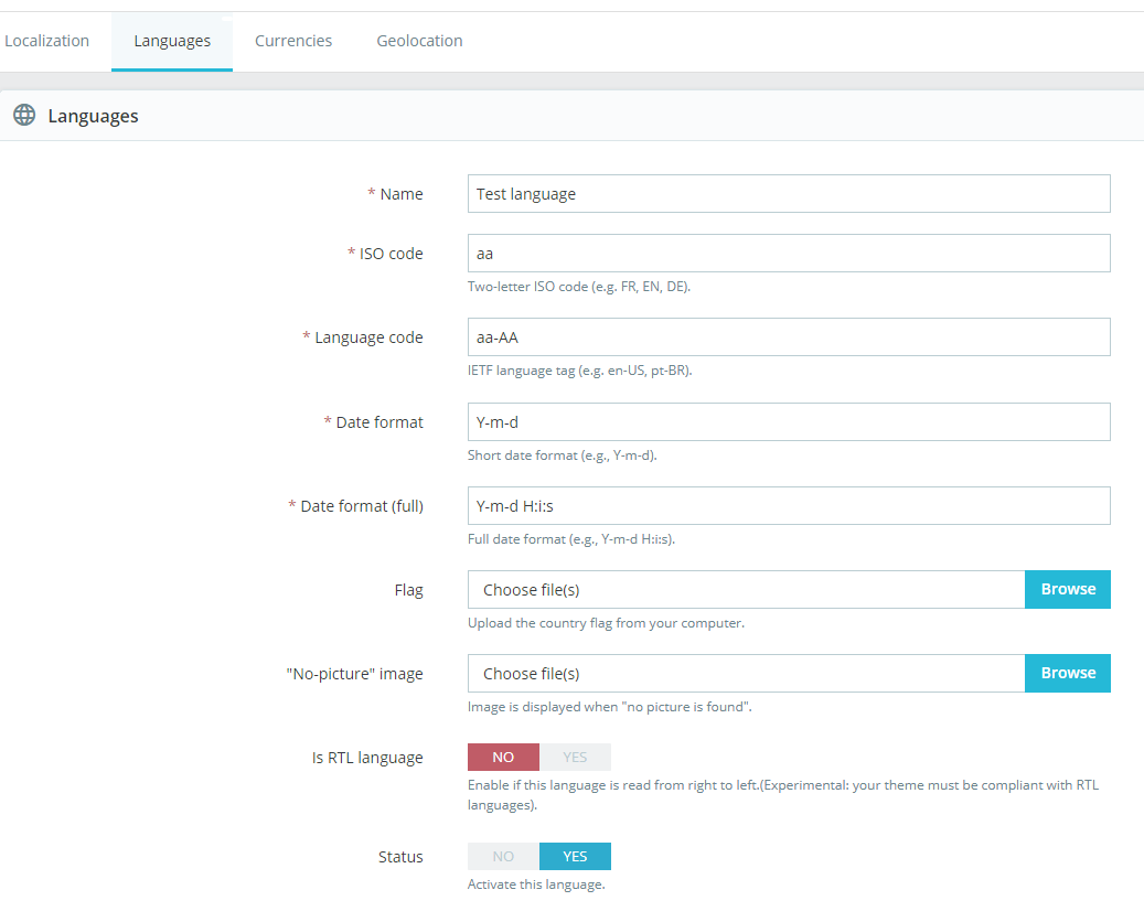 Custom languages translating error · Issue #19007 · PrestaShop ...