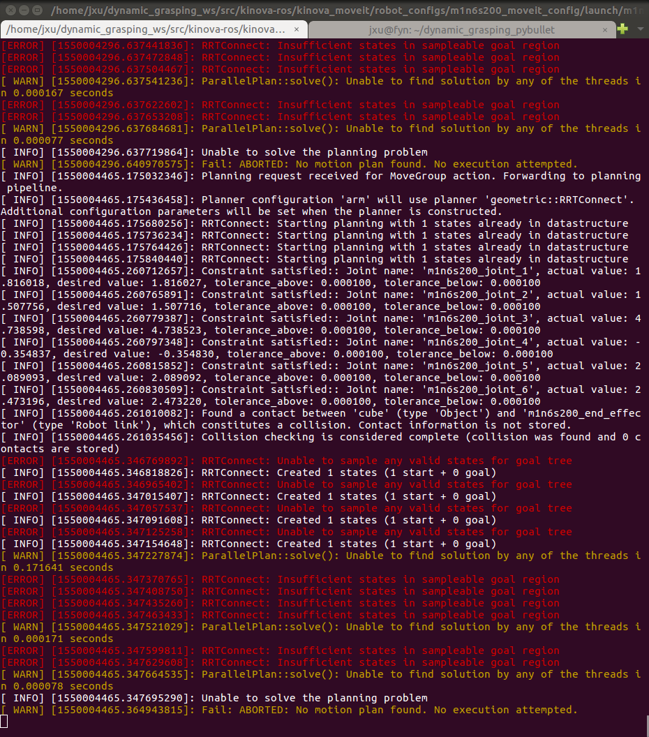 Weird invalid goal state · Issue #1344 · moveit/moveit · GitHub
