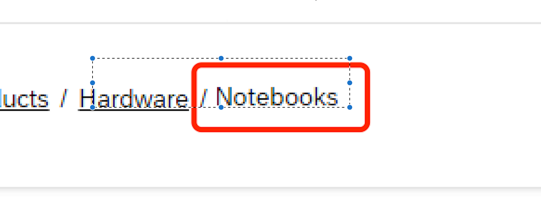 [SF][0.26.1][a11y][Breadcrumbs] breadcrumbs current page item not horizontal aligned with other