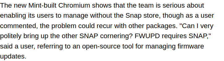 Probably should de-emphasize snap · Issue #2543 · fwupd/fwupd · GitHub