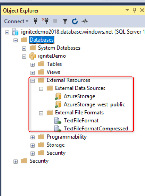 Provide an External Resources Folder including sub folders for external ...