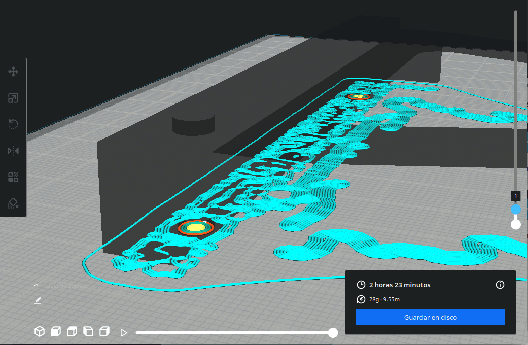 Missing supports in higher layers, just before the first valid layer of ...