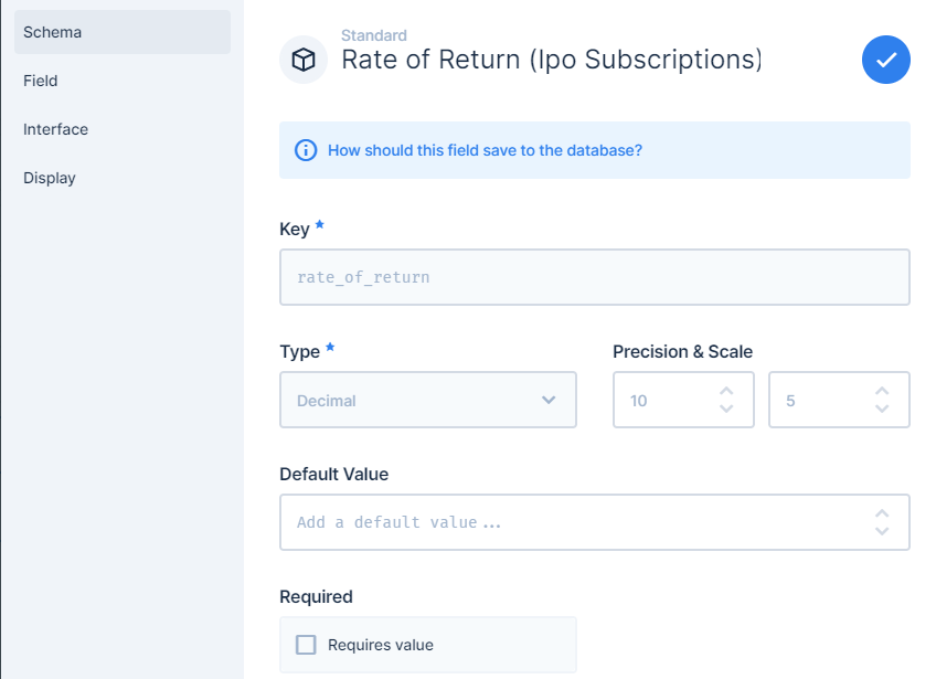 Decimal fields aren't created with defined precision · Issue #3368 ...