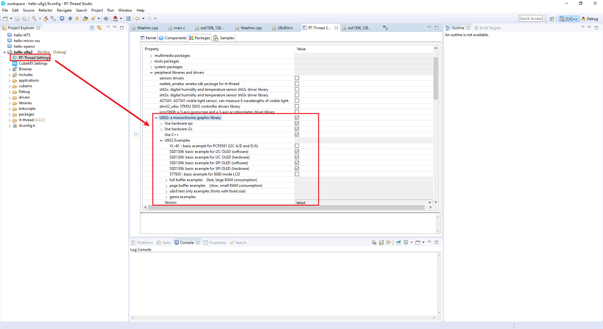 add rtthread cpp support by wuhanstudio · Pull Request 1547 · olikraus/u8g2 · GitHub